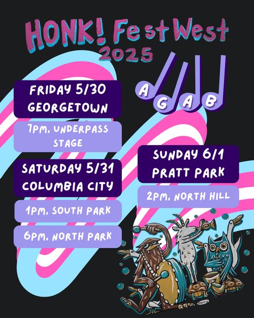 AGAB PLAYING @ HONK! FEST WEST 2025
