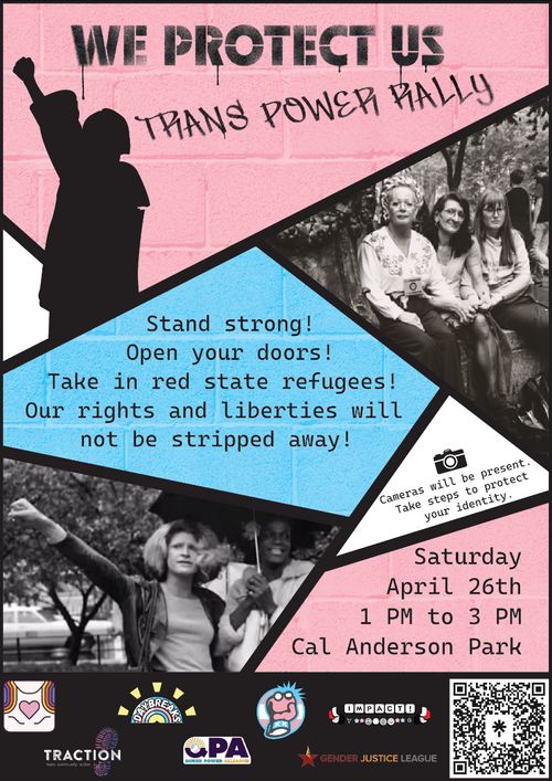WE PROTECT US: A RALLY FOR TRANS POWER