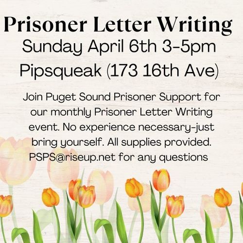 PRISONER LETTER WRITING