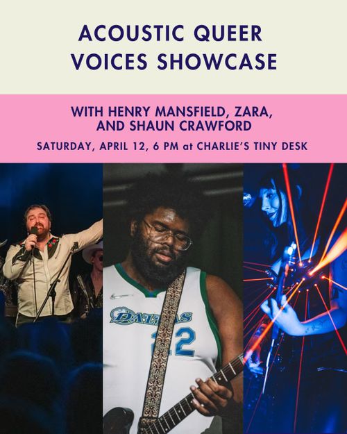 ACOUSTIC QUEER VOICES SHOWCASE