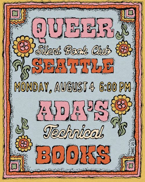QUEER SILENT BOOK CLUB SEATTLE