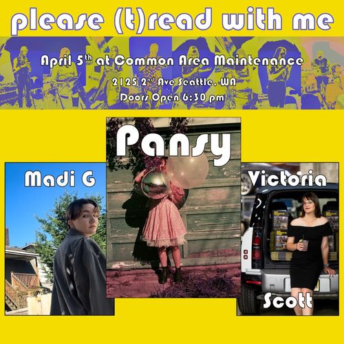 PLEASE (T)READ WITH ME: MUSIC & ART TAKEOVER EDITION