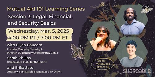 MUTUAL AID 101 LEARNING SERIES (VIRTUAL